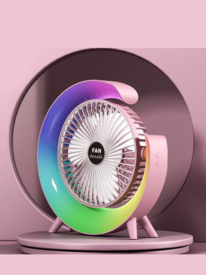 Ventilador & Lampara Colores