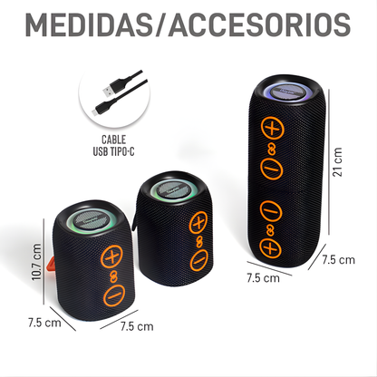 Bocina Bluetooth 2 en 1
