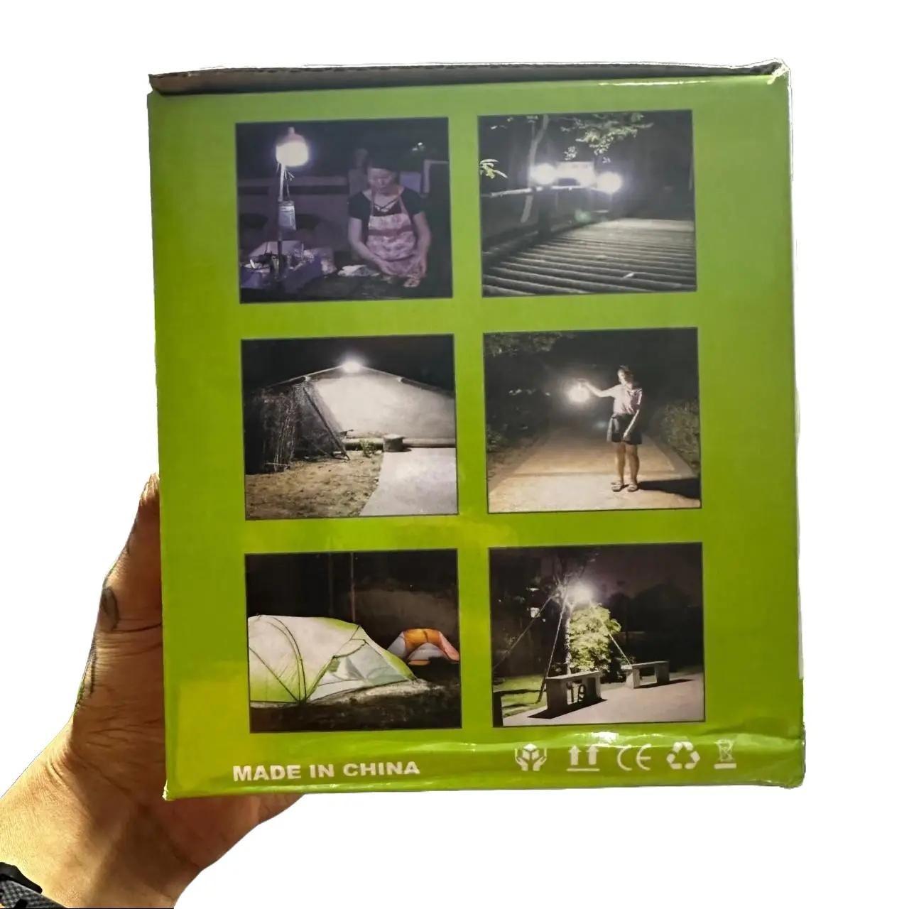 LAMPARA SOLAR PLEGABLE PORTATIL