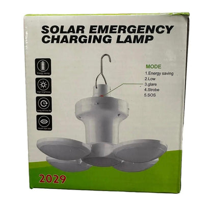 LAMPARA SOLAR PLEGABLE PORTATIL