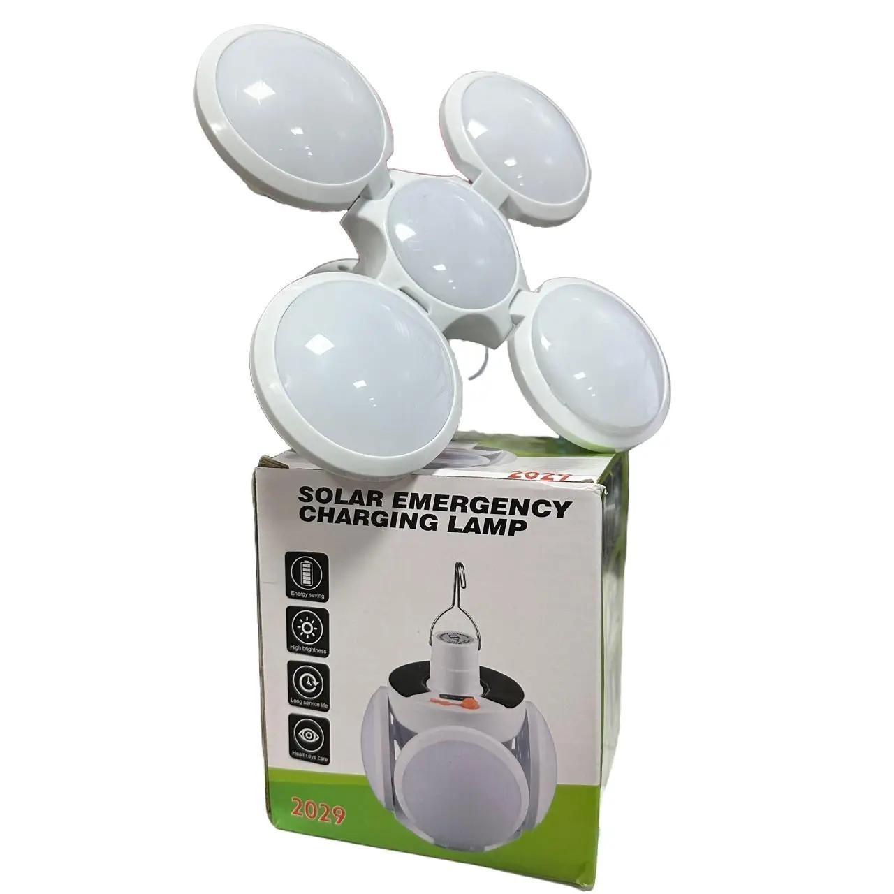 LAMPARA SOLAR PLEGABLE PORTATIL