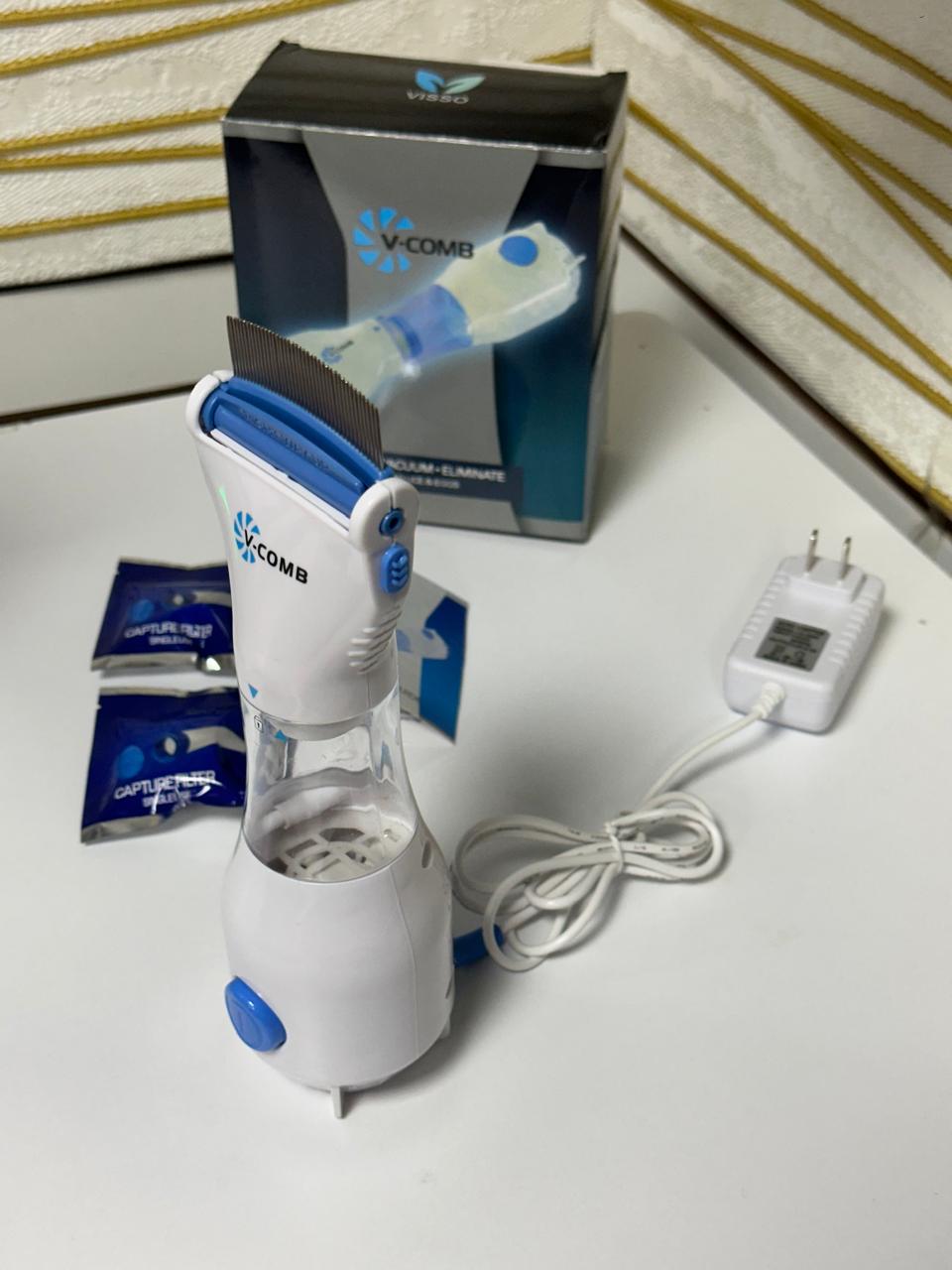 CEPILLO ELECTRICO ASPIRADORA PARA PIOJOS