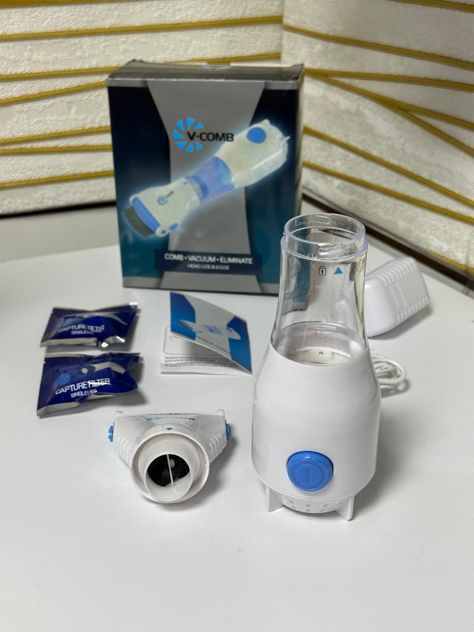 CEPILLO ELECTRICO ASPIRADORA PARA PIOJOS