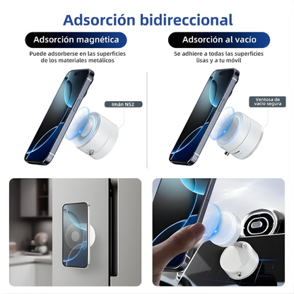 Soporte Magnetico Celular Con Ventosa