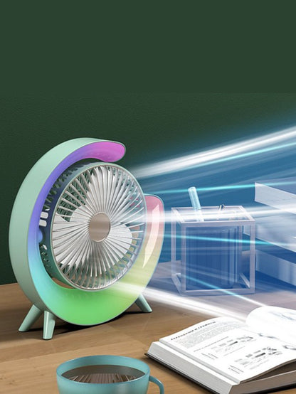 Ventilador & Lampara Colores