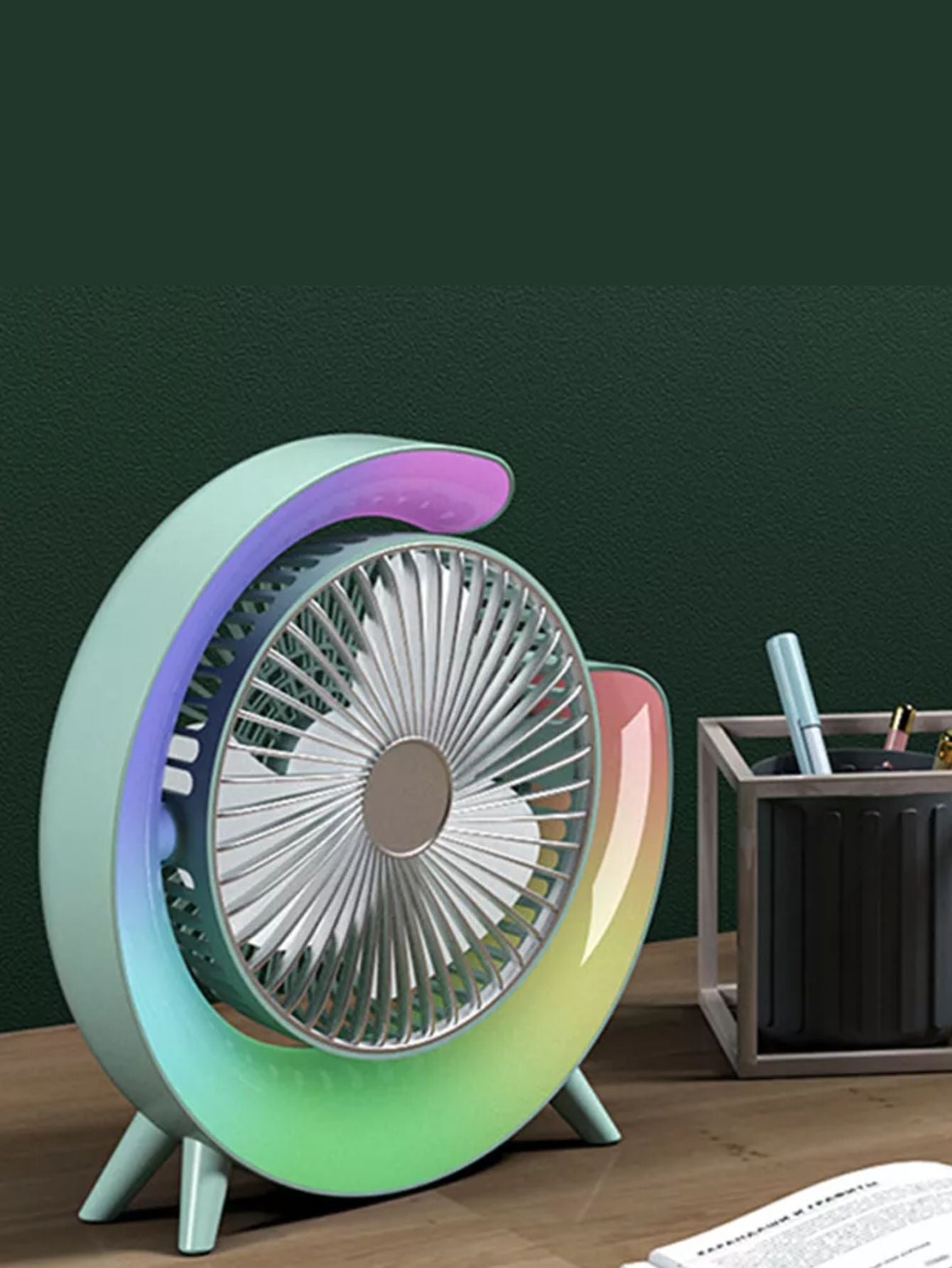 Ventilador & Lampara Colores