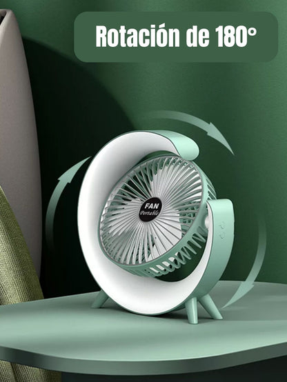 Ventilador & Lampara Colores