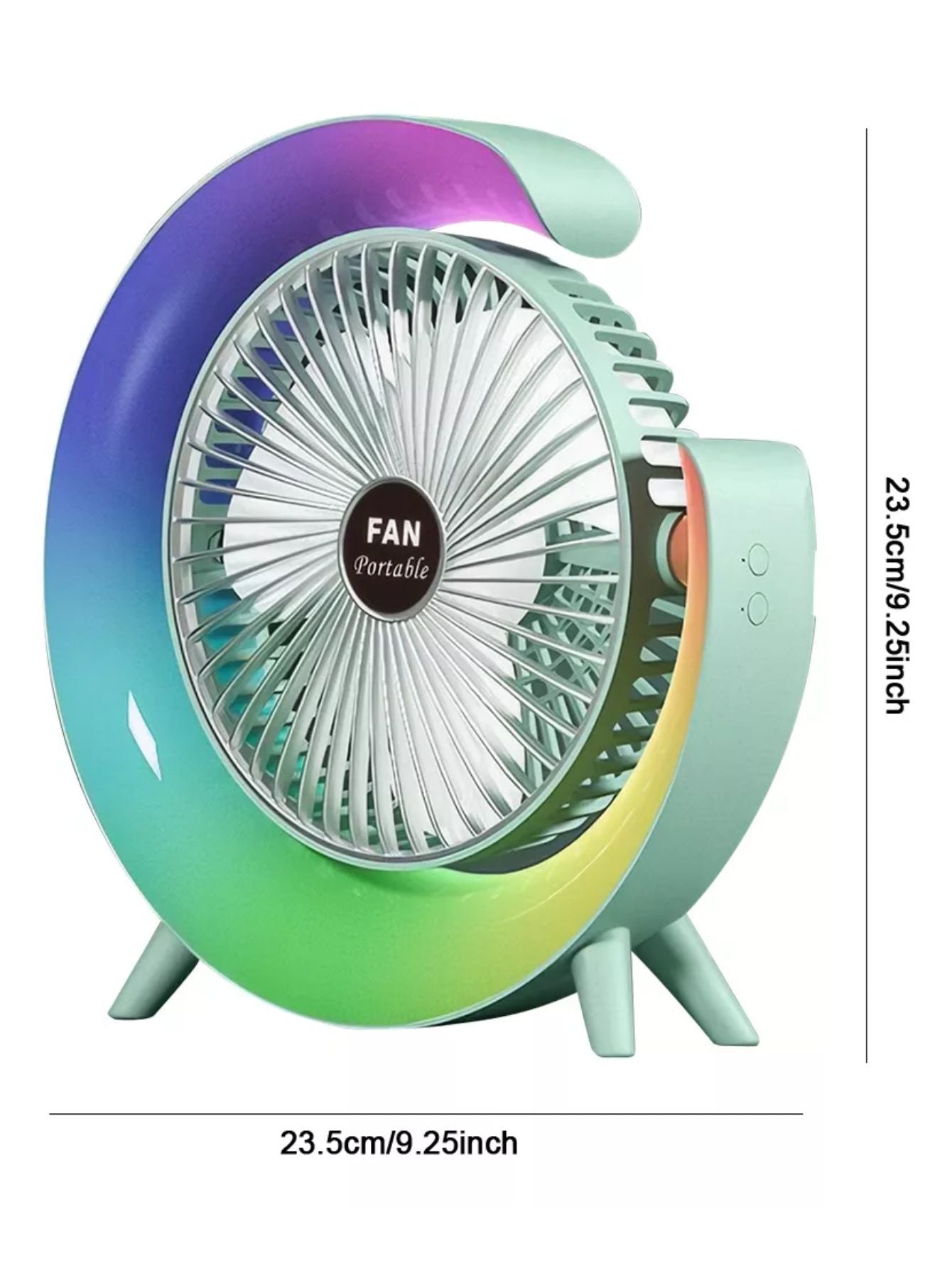Ventilador & Lampara Colores